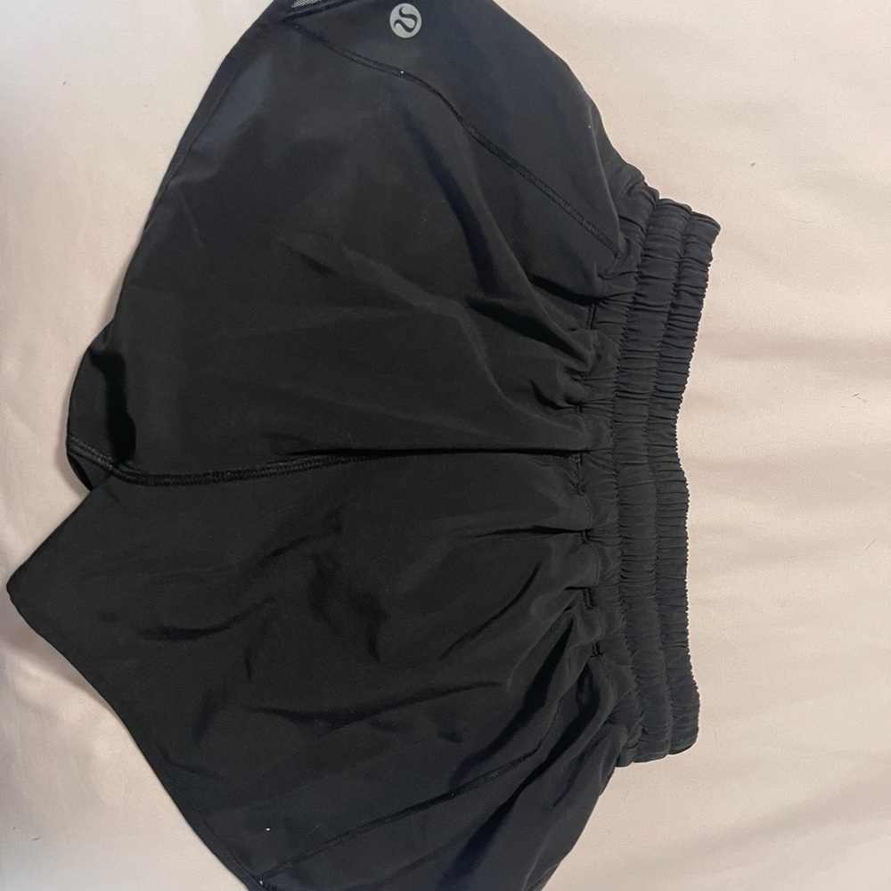 LuluLemon black low rise size 2